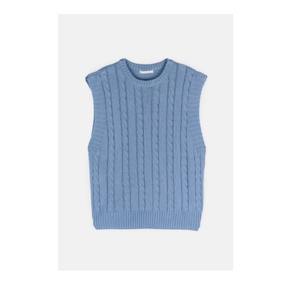 Top Corto Sexy sin Mangas de Punto Acanalado, Bralette Ajustado, Suéter con Cuello Redondo, Chaleco Corto de Invierno de Spandex y Algodón para Mujer, Proveedor BD - Product Image 4