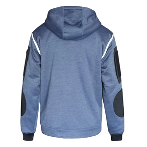 Hoodie men Graphic Long length and Sleeve Casual Hooded <b>top</b> Quarter zipper Jumper Unisex Hoodies - Product Image 4