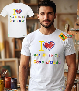 เสื้อยืดเด็กพิมพ์ลายลำลองแบบสั่งทำ ผลิตจากผ้าฝ้ายแท้ 180GSM ระบายอากาศได้ดี เป็นมิตรกับสิ่งแวดล้อม ไม่มีสารเคมี  ขายส่งจากคลังสินค้าในสหรัฐอเมริกา สีขาว สำหรับเด็กผู้ชายและเด็กผู้หญิง - Product Image 4