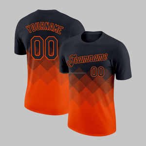 เสื้อยืดผู้ชายแห้งเร็วเสื้อยืดโพลีเอสเตอร์100% สีขาวพิมพ์ลายซับลิเมชันสีขาวสำหรับใส่ไปยิม - Product Image 1