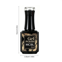 Vernis à ongles en gel professionnel sans HEMA ni TPO, haute brillance, UV LED, vente en gros directe usine