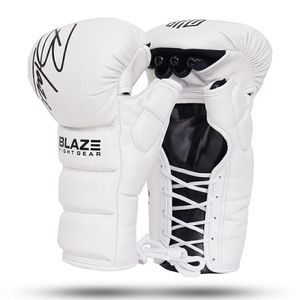 Gants de MMA personnalisés OEM à lacets pour le sparring MMA, l'entraînement UFC, la boxe, le grappling, le sac de frappe et les arts martiaux - Product Image 2