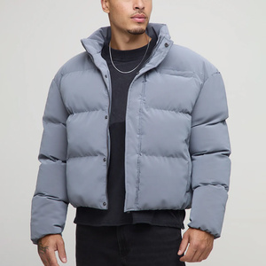 OEM Custom Mens Puffer <b>Jacket</b> Quilted Insulated Design Private Label for <b>Winter</b> Outerwear Bulk Orders - Product Image 2