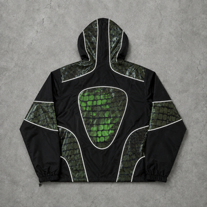 Veste coupe-vent en nylon et toile pour homme, résistante à l'eau, coupe-vent, écologique, respirante, séchage rapide, légère, personnalisable pour la randonnée - Product Image 2