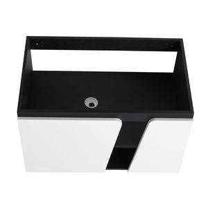 Mobile bagno sospeso da 32 pollici con ante a chiusura ammortizzata (solo mobile, senza lavabo) - Product Image 3