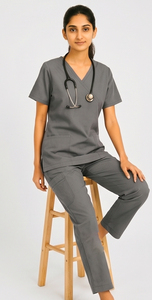 Nurse Scrub Suits Women Medical <b>Doctor</b> Uniform \ V-Neck Women Nursing Scrub Suit \ Medical Nurse Scrub <b>Sets</b> - Product Image 4