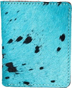 New Real Handmade Hair on Hide Fur Leather Wallets Casual Stylish Wallets Card Holder Hair on Leather Small <b>Coin</b> <b>Purse</b> - Product Image 1
