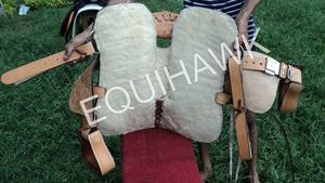 เบาะหนังกลับที่นั่งม้าแบบตะวันตกที่ปรับแต่งได้เบาะหนังกลับใส่สบายดีไซน์เป็นเครื่องมือด้วยมืออุปกรณ์เสริมการขับขี่หนังที่หรูหรา - Product Image 6