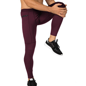 Collants de sport pour hommes à compression, séchage rapide, élastiques, pour l'entraînement, la gym et le fitness - Product Image 3