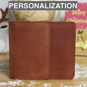 High Quality Leather Passport Holder RFID Travel Wallet Slim Design <b>Card</b> Organizer Custom Logo OEM in Reasonable Price - Product Image 4