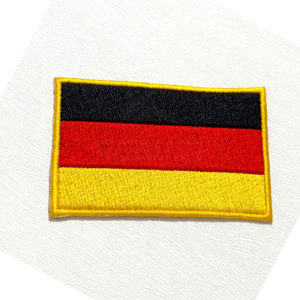 Top Selling Embroidered <b>Iron</b>-On Flag Patches Custom Colors & Sizes <b>Lightweight</b> for Uniforms Backpacks and Hats - Product Image 4