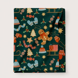 Nappe de Noël à motifs imprimés, couleur et taille personnalisables, nappe carrée à prix compétitif. - Product Image 4