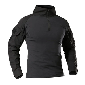 Tenues tactiques IL, uniforme de chasse, ensemble de chemises tactiques, vêtements camouflage airsoft, tenue tactique de randonnée, Multicam Black - Product Image 2