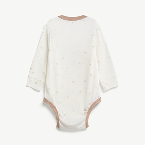 Combinaison bébé à manches longues en lyocell et élasthanne, à boutons pression, pour nouveau-né, unisexe, ODM Vietnam - Product Image 2