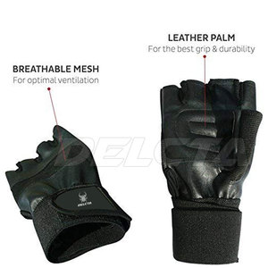 Equipo de Protección para Exteriores, Guantes de Levantamiento de Pesas Resistentes, Guantes de Levantamiento de Pesas con Logotipo Personalizado - Product Image 3