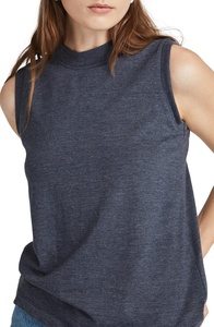 เสื้อกล้ามกีฬาฤดูร้อนของผู้หญิงเสื้อยืดคอกลมแขนกุดลำลองสำหรับออกกำลังกายและยิมดีไซน์ทันสมัย - Product Image 4