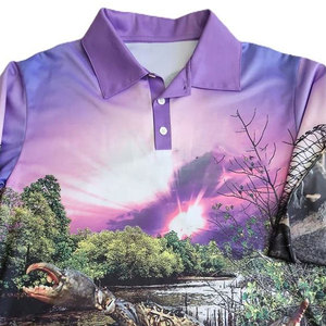 Camisetas de Pesca Personalizadas para Hombre con Protección Solar UPF 50+, Transpirables, Anti-UV, de Manga Larga y Secado Rápido - Product Image 5