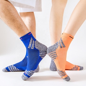 Ankle <b>Socks</b> Dot Pattern Breathable Running <b>Socks</b> for Adults Summer Basketball Low Cut Sport Wear White <b>Black</b> Gray Knitted - Product Image 5