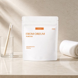 [FROM OREUM] ยาสีฟันเม็ดรสส้ม ชนิดเติม กลิ่นส้มเชจู พกพาสะดวก - Product Image 4