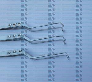 Pinzas de Bayoneta Anguladas Samii Yasargil para Tumor, 3mm, 5mm, 7mm, Derechas, Neuroquirúrgicas, Neurología - Product Image 2