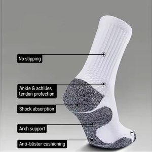 ถุงเท้าซับในน้ำหนักเบา ออกแบบมาสำหรับรองเท้าส้นเตี้ยและรองเท้าโลฟเฟอร์ ถุงเท้ากีฬาประสิทธิภาพสูงพร้อมผ้าควบคุมความชื้น - Product Image 4