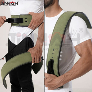 Ceinture à levier en cuir de vachette personnalisée de haute qualité, robuste, pour entraînement fitness, design sur mesure - Product Image 2