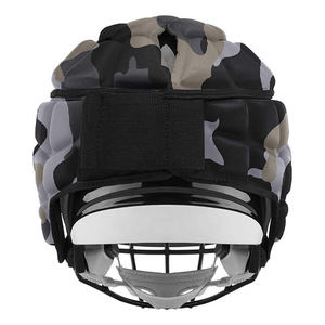 Housse de casque de football américain en softshell, camouflage, légère, protection en mousse souple - Product Image 3