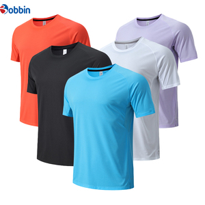 เสื้อยืดผู้ชายพิมพ์ลายดิจิทัล สีพื้น ระบายอากาศ แห้งเร็ว แขนสั้น ไซส์ใหญ่ ใส่ได้ทั้งชายและหญิง  โลโก้สั่งทำได้ ตามเทรนด์ที่กำลังมาแรงที่สุด - Product Image 5