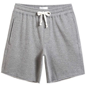 Shorts 100% coton, logo personnalisé en relief, ensemble short homme, shorts en molleton technique 100% coton French Terry pour homme, service OEM - Product Image 3