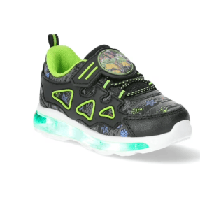 Tartarughe Ninja adolescenti mutanti per bambini scarpe sportive luminose atletiche con interruttore On/Off - Product Image 1