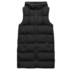 Ready to Ship Men's Formal Waterproof Puffer Vest <b>Winter</b> Sleeveless Jacket Windproof <b>Quilted</b> Waistcoat Sleeveless Jacket Men - Product Image 1