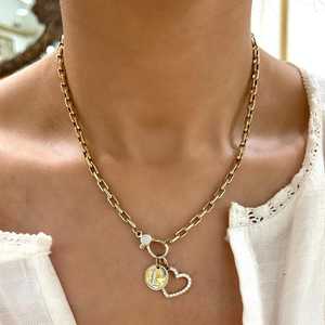 Custom Christian Lab Grown Diamond Initial Letter Charm 14K/18K Solid Gold Luxury Women's Gift Monogram <b>Name</b> Pendants Wholesale - Product Image 6
