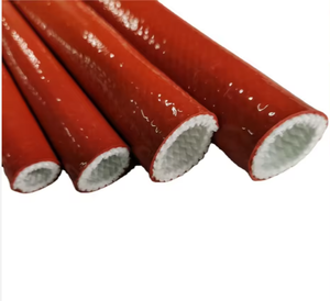 <b>Electrically</b> <b>Heated</b> Hose Assemblies Heat Sleeve Thermal Pyro <b>Jacket</b> Cover Silicone Coated Fiberglass High Temperature Hose. - Product Image 4