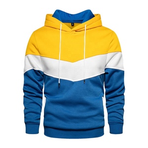 Wholesale <b>Men</b> Pullover Hoodies Unisex <b>Men</b> Color Block <b>Fleece</b> <b>Hoodie</b> <b>Oversize</b> Streetwear Fashion <b>Hoodie</b> for <b>Men</b> Winter Clothes - Product Image 4