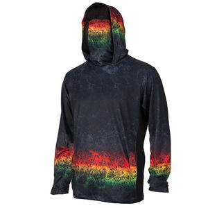 Sudadera con Capucha de Pesca de Manga Larga Unisex de Moda para Verano, de Secado Rápido, Transpirable, con Protección Solar UPF 50 para Exteriores, Estampado por Transferencia Térmica - Product Image 2