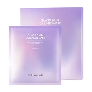 Feuille de masque de collagène de peau de verre de Fusion cellulaire de haute qualité 5ea masques faciaux - Product Image 1