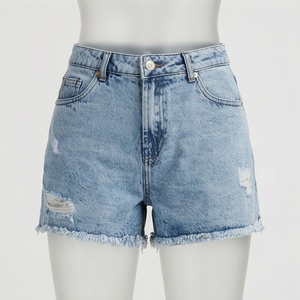 แฟชั่นใหม่ล่าสุด เสื้อผ้าสตรีทแวร์ กางเกงยีนส์ขาสั้นผู้หญิง บทความออนไลน์ เสื้อผ้าคุณภาพพรีเมียม สีสันปรับแต่งได้ เสื้อผ้าฤดูร้อน - Product Image 1