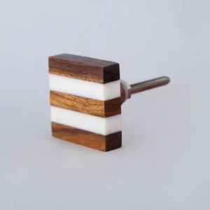 Poignées de porte de placard de cuisine modernes en résine de luxe, faites à la main, de qualité supérieure, durables, écologiques, antirouille, installation facile - Product Image 2