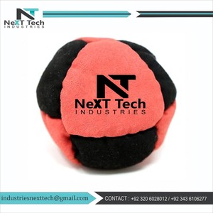 <b>Hacky</b> <b>Sacks</b> Synthetic Suede Footbags 2.5 Inches Toy Customized Design & Logo - Product Image 1