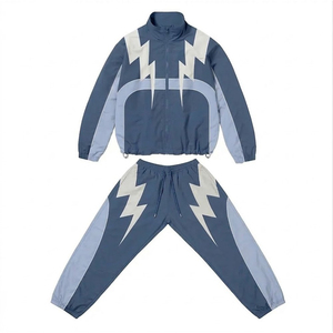 New Demanding Custom Printed Logo Grey Multiple Men's Nylon <b>Wind</b> <b>Breaker</b> Shorts Sets For Summer Wear Men Sets Streetwear Jackets - Product Image 1