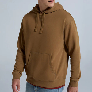 Sudadera con Capucha de Invierno para Hombre, Diseño Personalizado con Logotipo ODM, Gruesa, Estampada, Mezcla de Algodón, Hombros Caídos, Forro Polar - Product Image 3