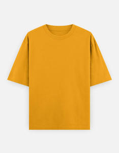 Tela Orgánica Sostenible, Textura Suave y Transpirable, Diseño de Manga Corta y Estilo Urbano, Producción en Blanco, Estilo Oversize - Product Image 1