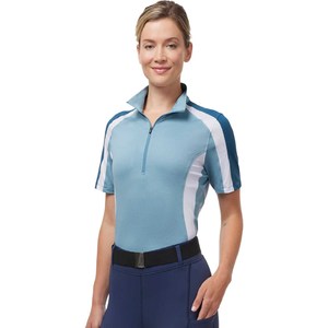 Camiseta de Equitación Elástica en 4 Direcciones de Alta Calidad, Capa Base para Competición, Camisa de Polo con Tela Técnica Suave al Tacto - Product Image 1