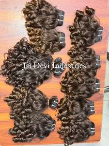 Extensiones de Cabello Humano Rizado Birmano 3C 4A con Puntas en Espiral, Sin Procesar, de un Solo Donante, con Cutícula Alineada - Product Image 3