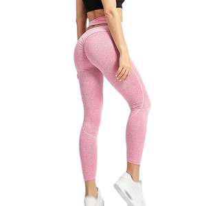 Leggings Elásticos de Cintura Alta para Mujer, Pantalones de Yoga con Estampado, Ropa Deportiva sin Costuras con Efecto Push-Up y Elasticidad en Cuatro Direcciones - Product Image 4