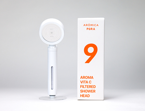 ฝักบัวอาบน้ำแบบมือถือสีขาวรุ่นใหม่ปี 2026 ARO PURA พร้อมไส้กรองกลิ่นหอม 10 ชนิด ไส้กรองตะกอน 1 ชิ้น ไส้กรองน้ำ ผลิตในเกาหลี ดึงลงใช้งานง่าย - Product Image 1