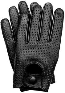 Gants de conduite en cuir personnalisés 2026 avec fonction écran tactile, doigts complets, légers, respirants, design unisexe, pour sports d'été et ski - Product Image 4