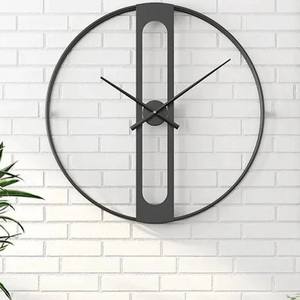 Modern Wooden <b>Wall</b> <b>Clock</b> With Natural Finish Minimal Design Silent Movement For Living Room Bedroom Office Decoration - Product Image 3
