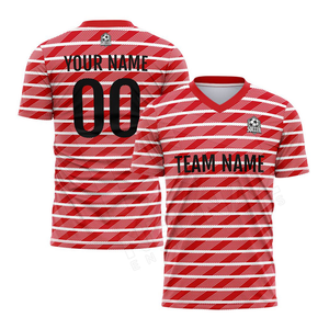 Custom Name Number Premium Quality <b>Soccer</b> Jersey Short Breathable Fabric Eco-Friendly Quick Dry Team Wear Sublimation Design - Product Image 6