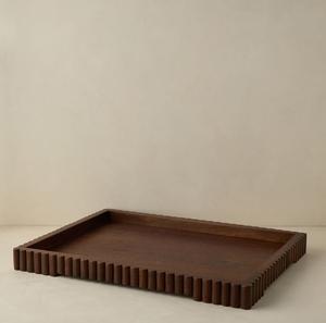 Bandeja de Servir Desayuno de Madera Desechable Ecológica Decorativa con Asas, Impresión de Logotipo Personalizado, Estilo Simple, Apta para Lavavajillas y Microondas - Product Image 3